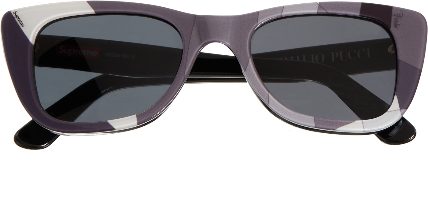 Supreme Emilio Pucci Cat Sunglasses Black - SS21