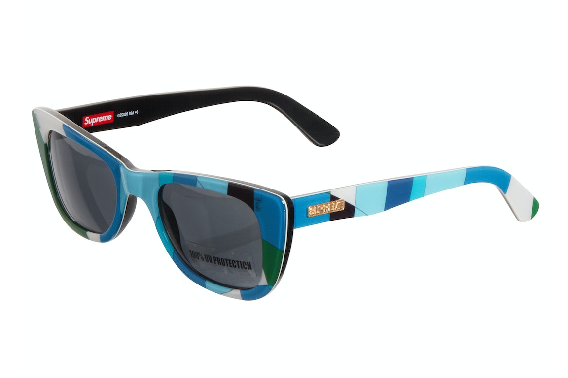 Pre-owned Supreme Emilio Pucci Cat Sunglasses Blue