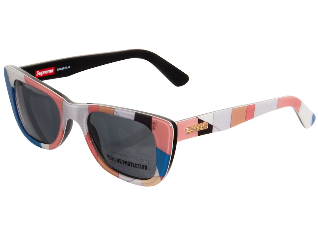 Pre-owned Supreme Emilio Pucci Cat Sunglasses Dusty Pink