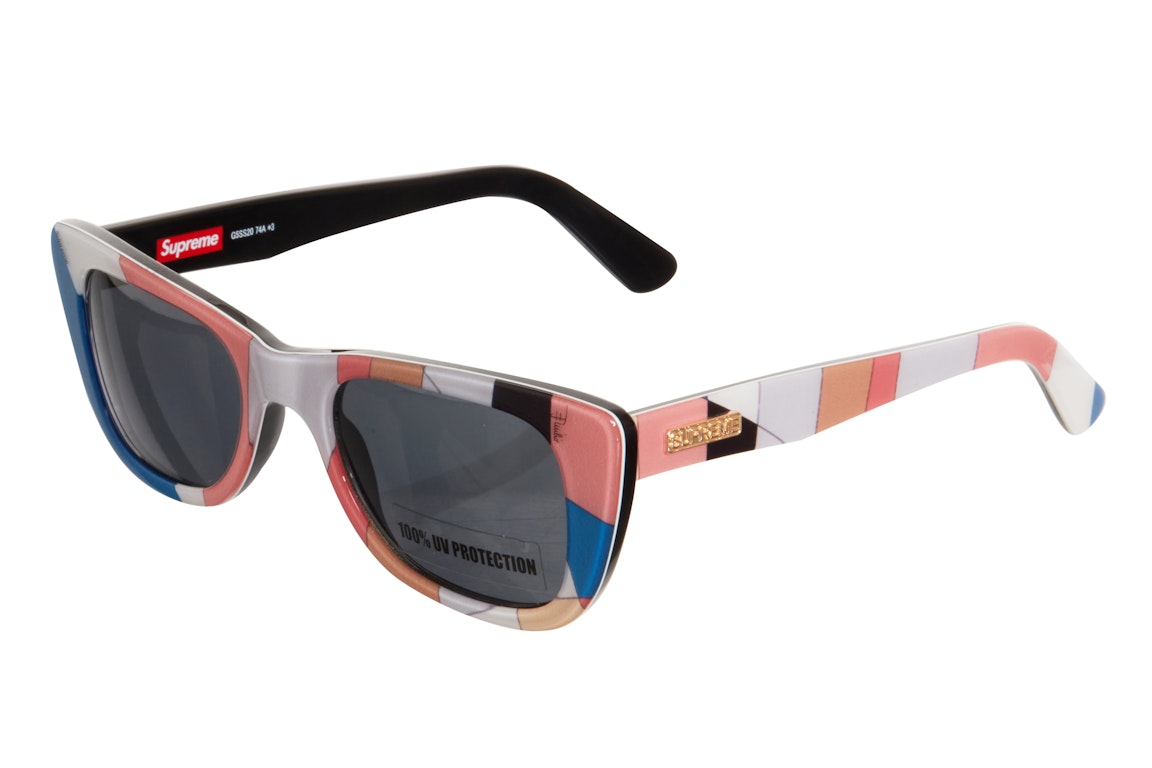 Pre-owned Supreme Emilio Pucci Cat Sunglasses Dusty Pink
