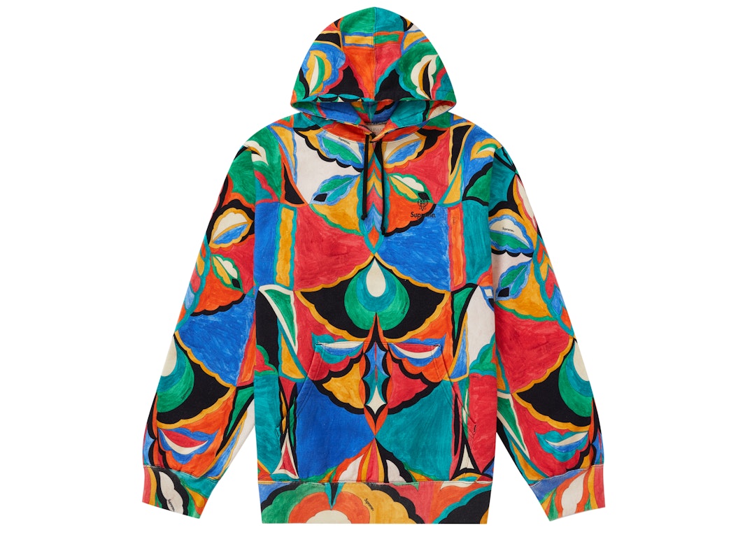 Pre-owned Supreme Emilio Pucci Hooded Sweatshirt Multicolor