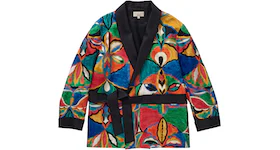 Supreme Emilio Pucci Silk Smoking Jacket Multicolor