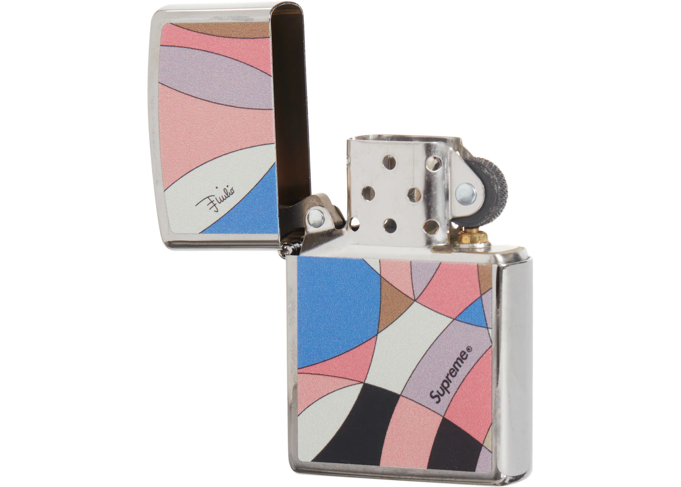 Supreme Emilio Pucci Zippo Dusty Pink SS21 US