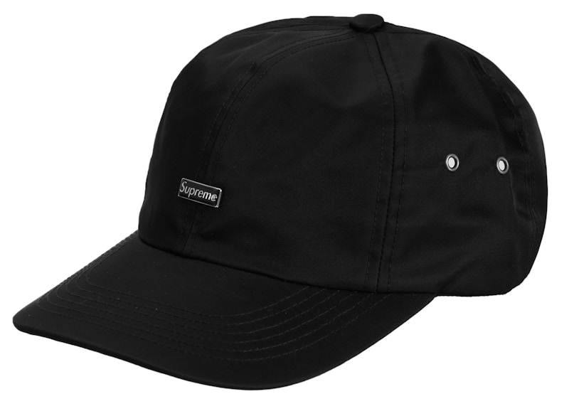 Supreme Enamel Logo 6-Panel Black