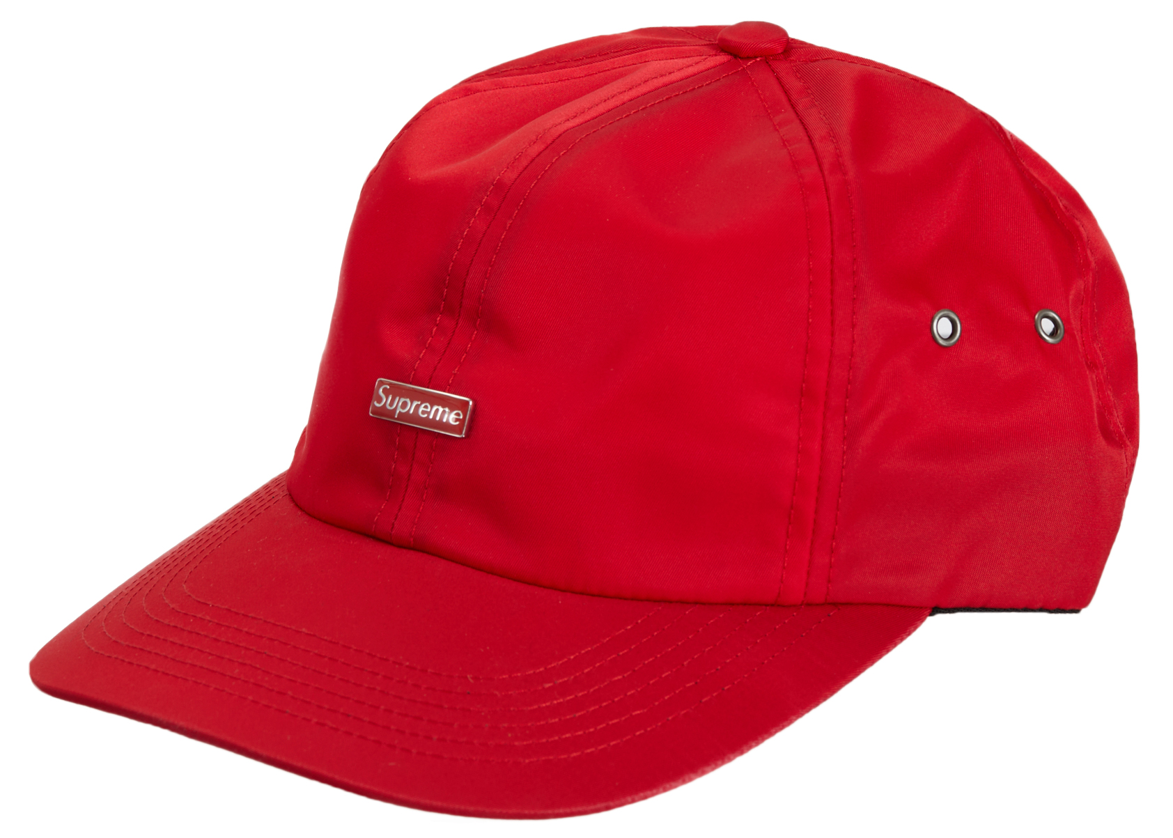 Supreme LACOSTE Twill 6-Panel Red
