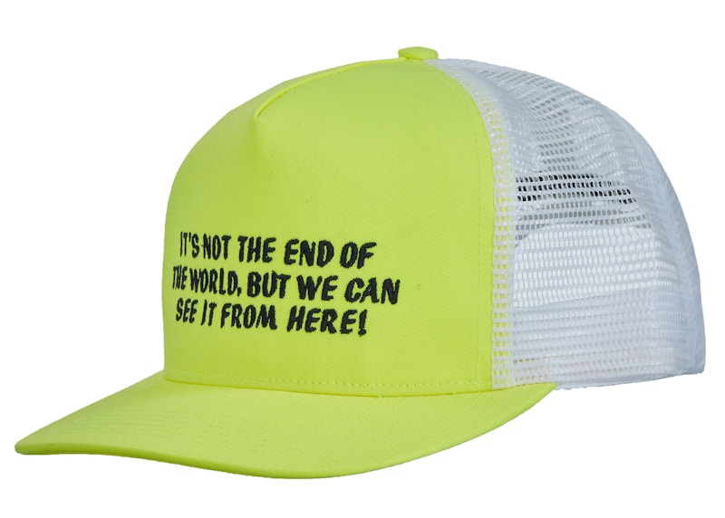 Supreme End of the World Mesh Back 5-Panel Lime - FW19 - US