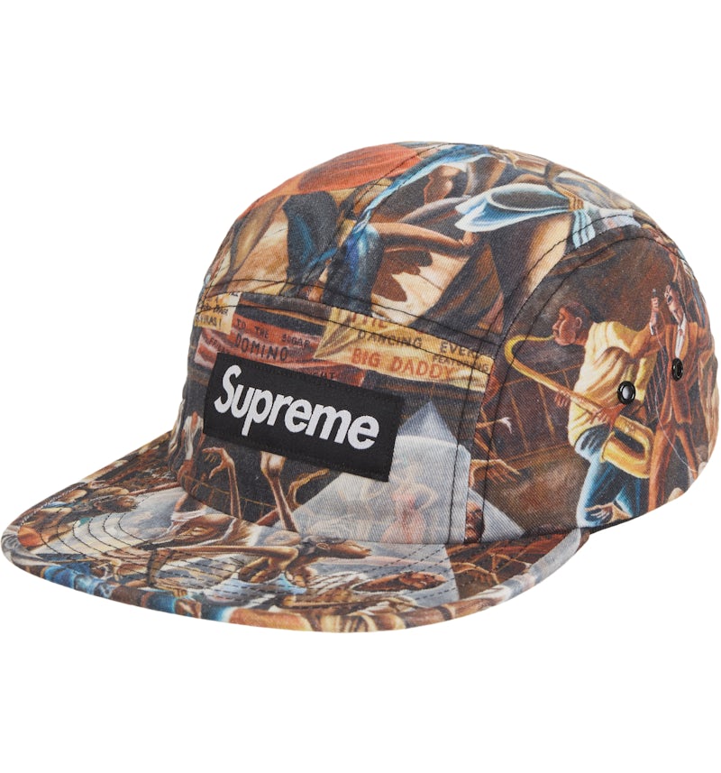 Supreme Ernie Barnes Camp Cap Multicolor SS25 US