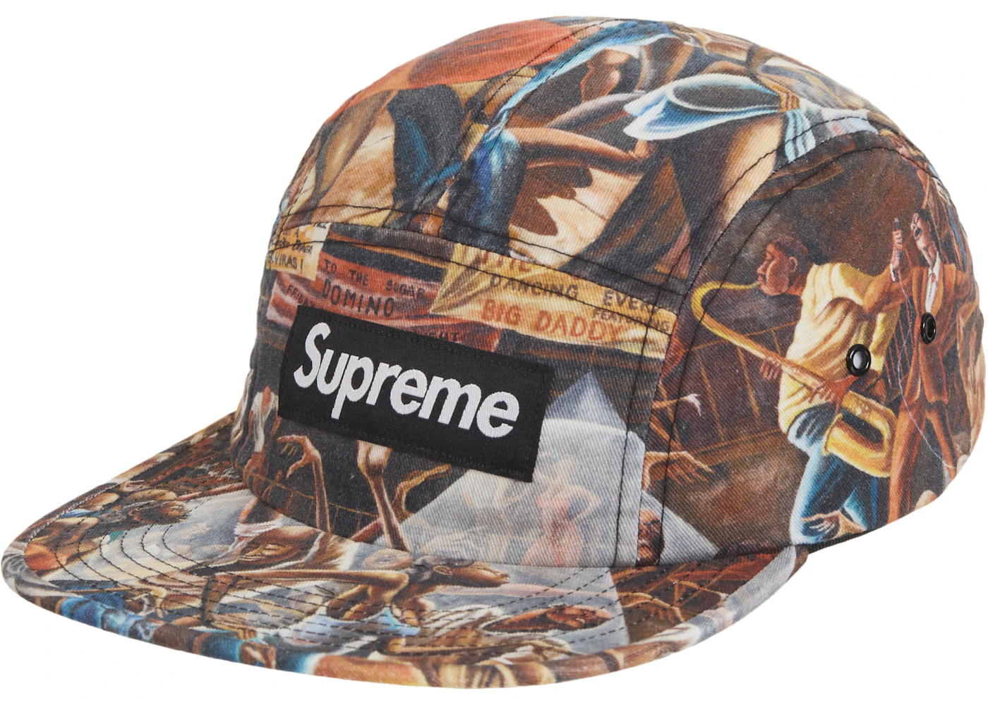 Supreme Ernie Barnes Camp Cap Multicolor SS25 US