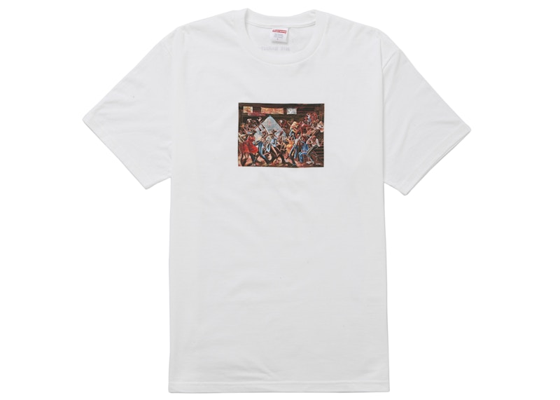 【Supreme x Ernie Barnes】T-Shirt★White★25SS★ Supreme Ernie Barnes Tee White Men's - SS25 - US