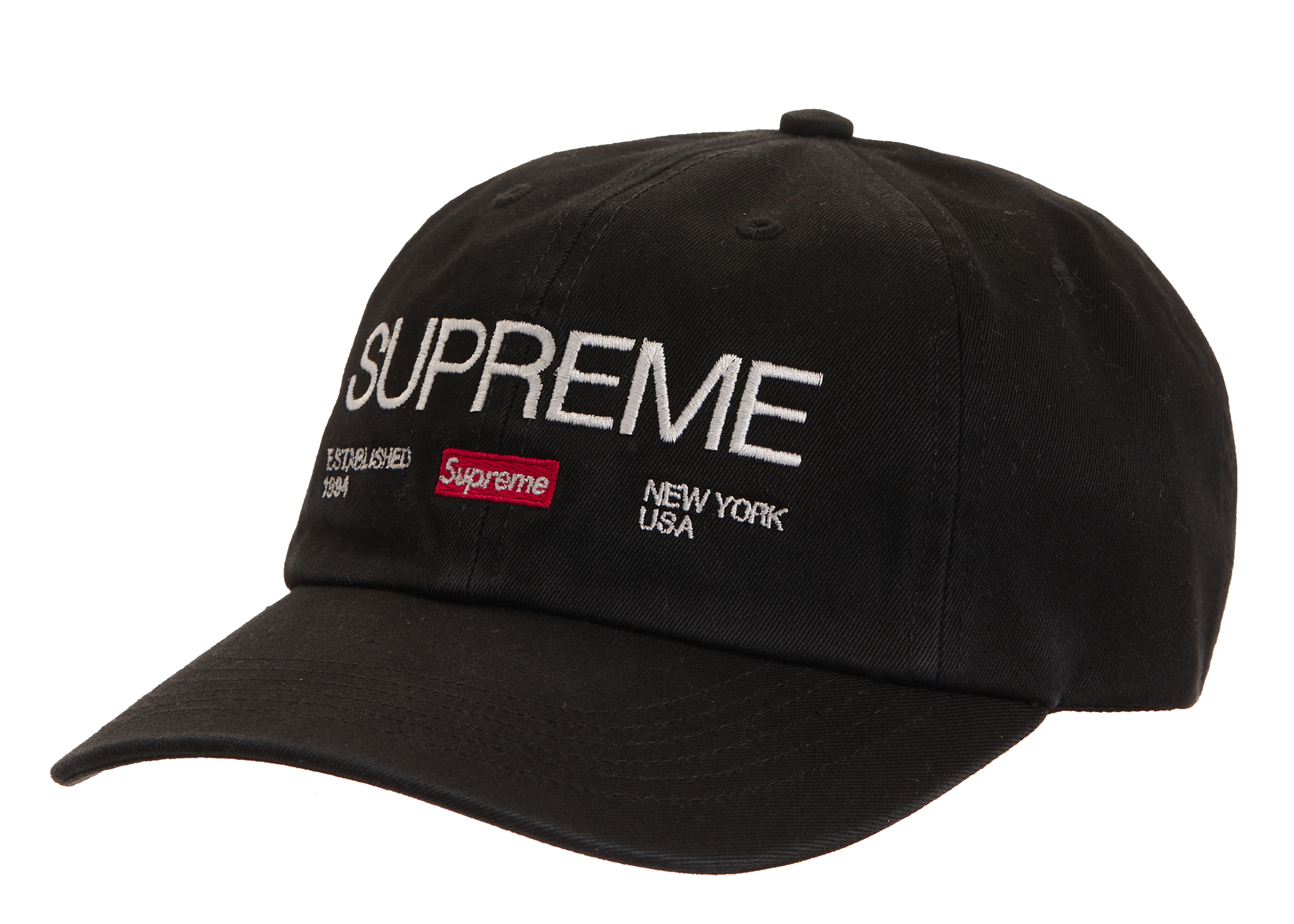 Supreme Est. 1994 6-Panel Black