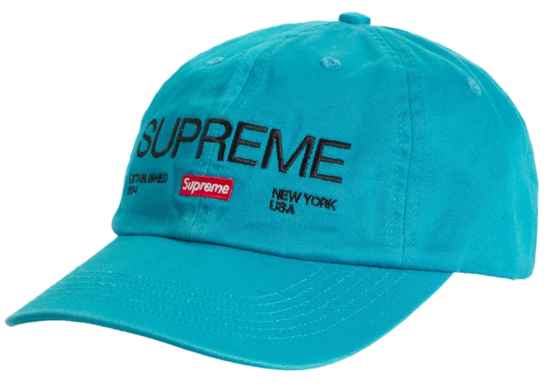 Supreme Est. 1994 6-Panel Black - FW21 - US