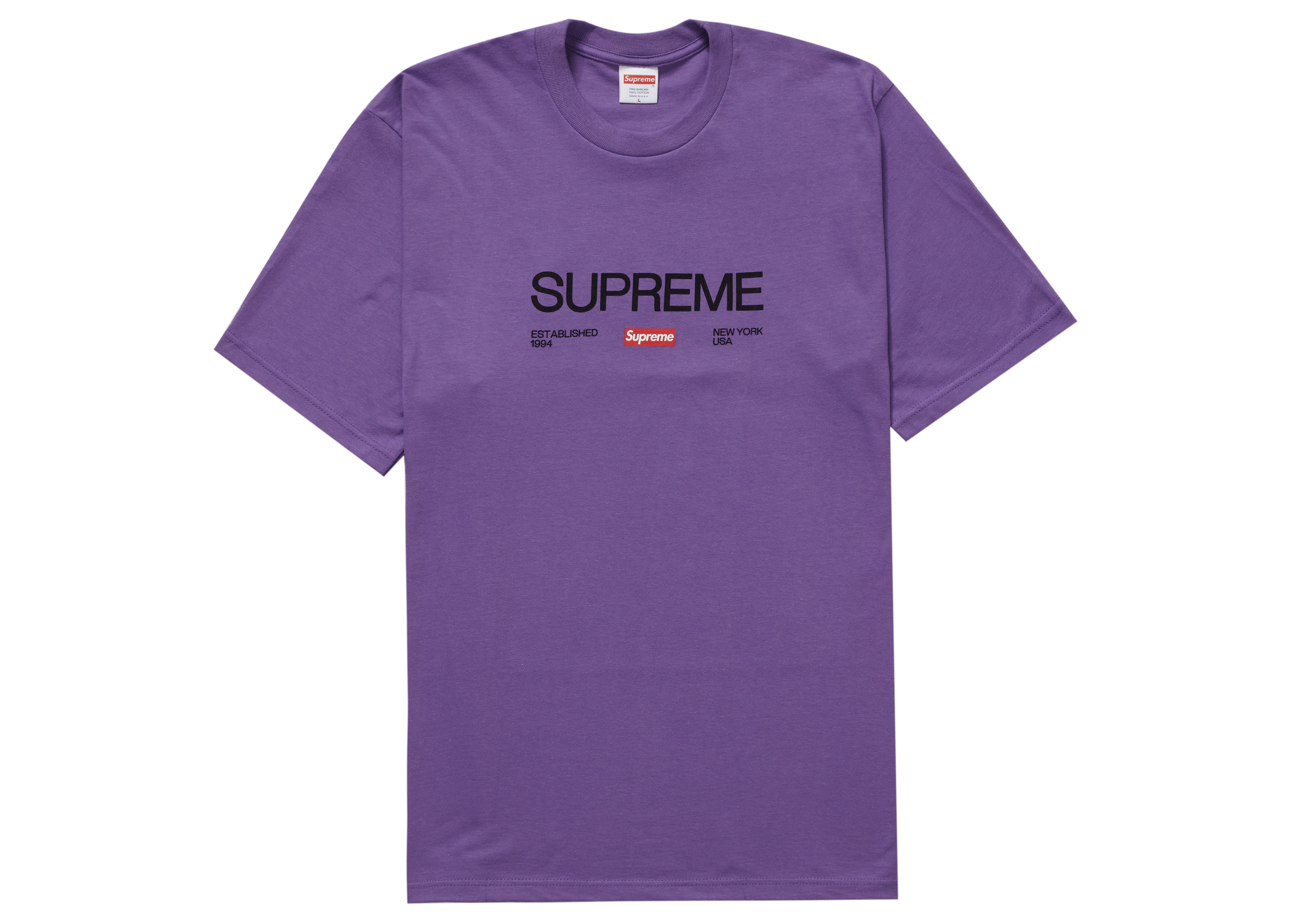 Supreme Est. 1994 Tee Purple