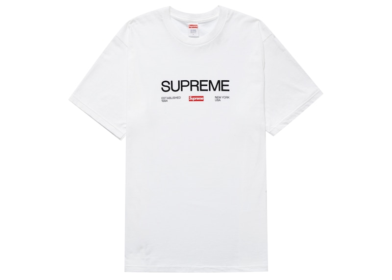 supreme est. 1994 tee