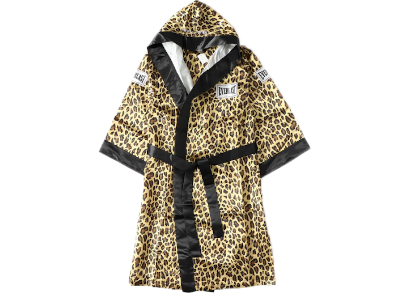 Supreme Everlast Satin Hooded Boxing Robe Leopard - FW17 - US Supreme Everlast Satin Hooded Boxing Robe Leopard - FW17 - US