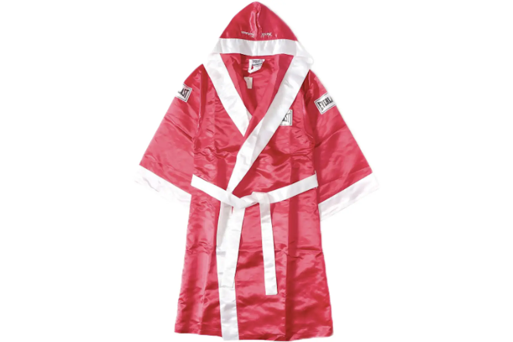 Supreme Everlast Satin Hooded Boxing Robe Red - FW17 - US