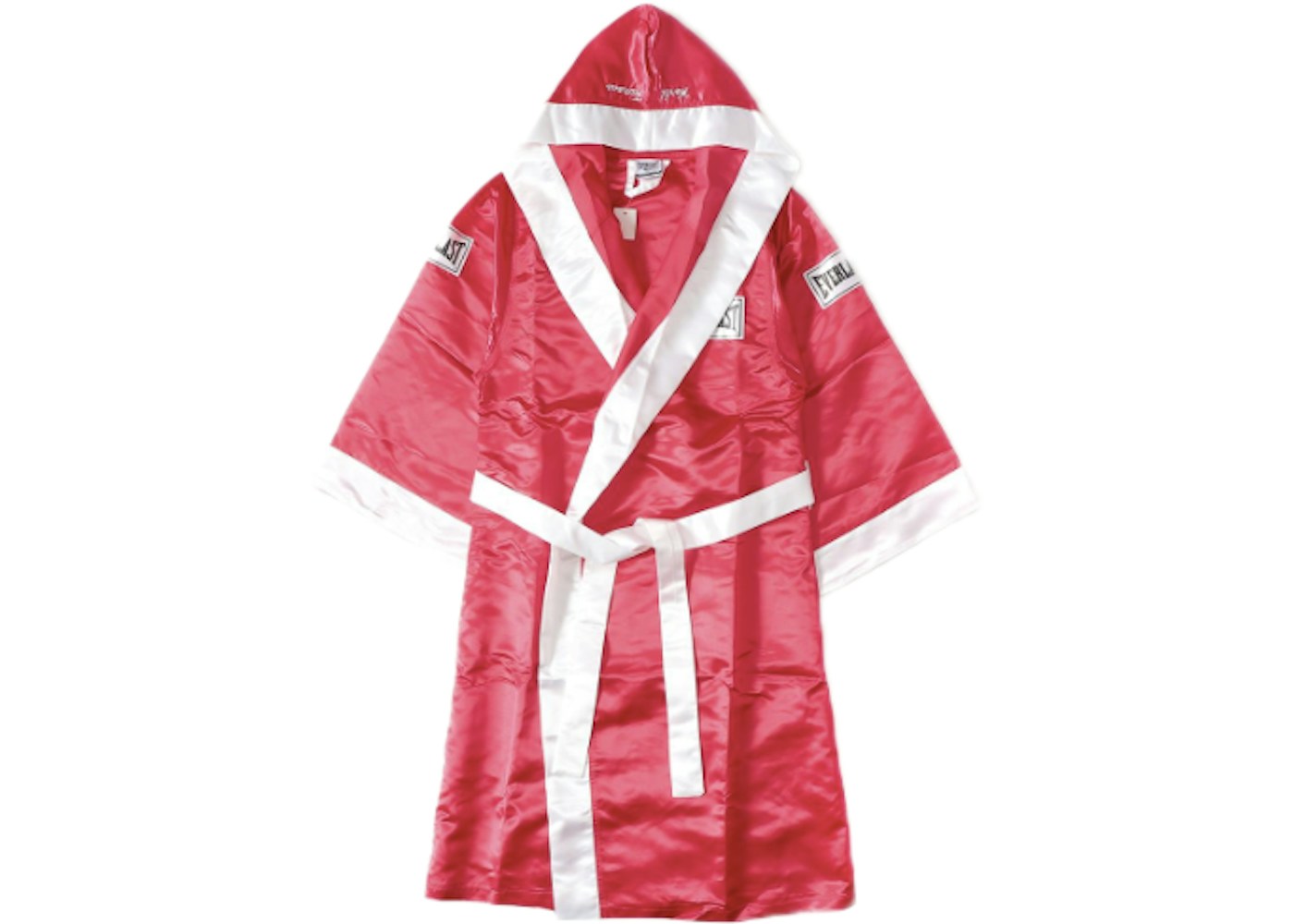 Supreme Everlast Satin Hooded Boxing Robe Red - FW17