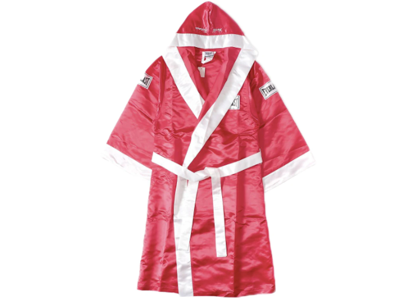 Supreme Everlast Satin Hooded Boxing Robe Red - FW17 - US Supreme Everlast Satin Hooded Boxing Robe Red - FW17 - US