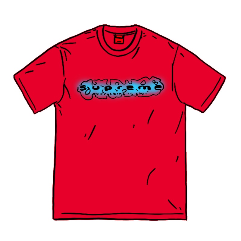 Supreme Everything Is Shit Tee Red Men's - SS20 - US