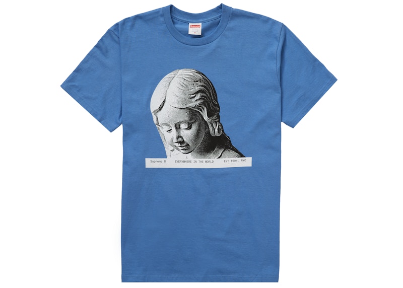 Supreme Everywhere Tee Dusty Light Royal Men's - FW20 - GB