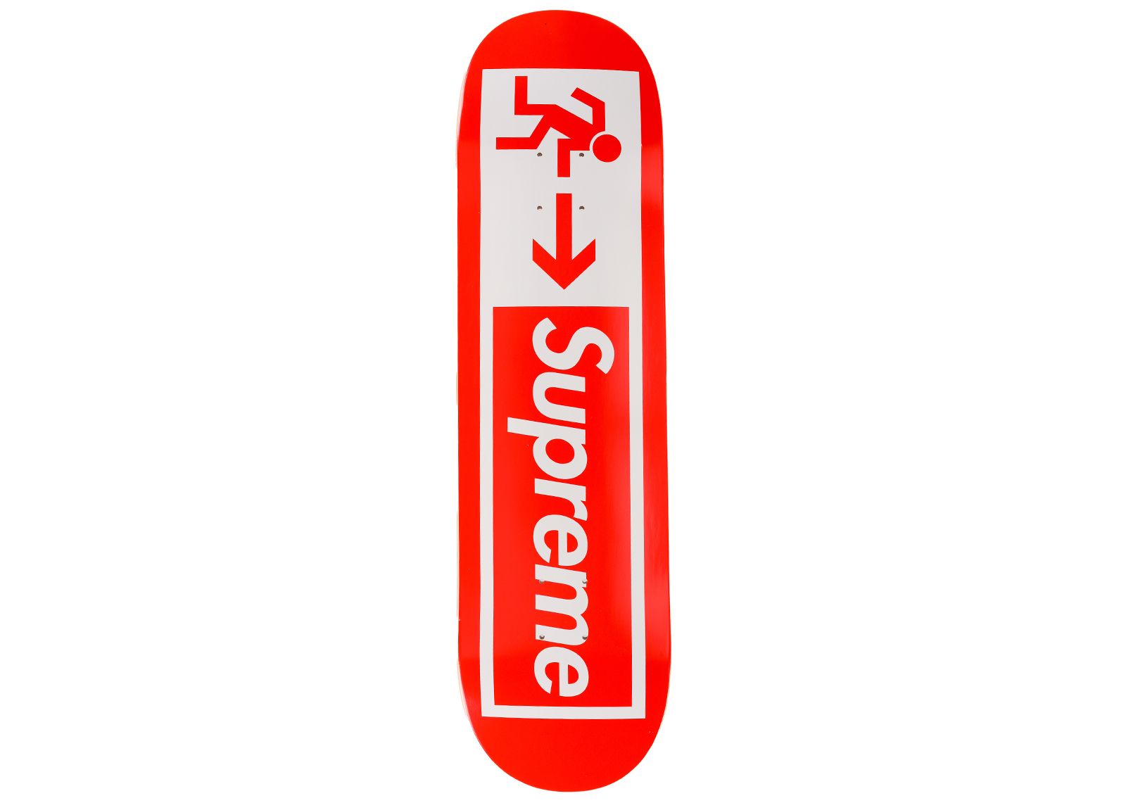 SUPREME EXIT SKATEBOARD DECK RED  SS21 