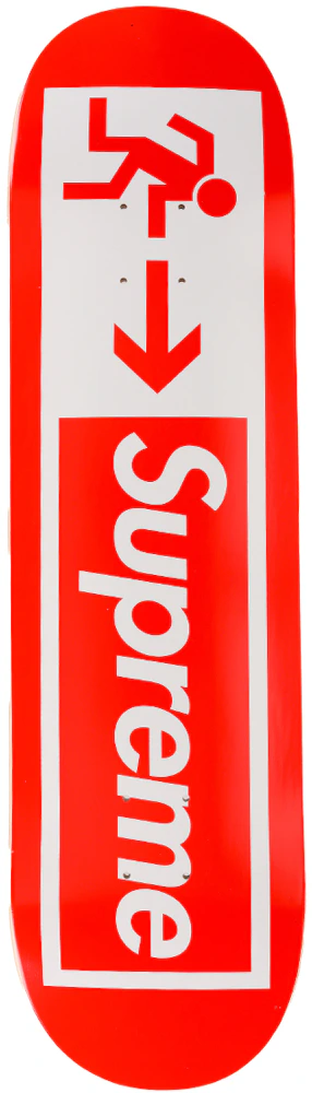 A LOUIS VUITTON X SUPREME RED CLASSIC MONOGRAM SKATEBOARD, SUPREME