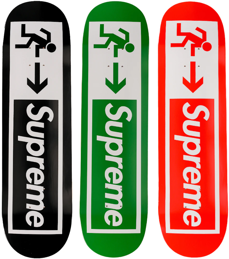 Sluier Omleiding Boom Supreme Exit Skateboard Deck Set - SS21 - US