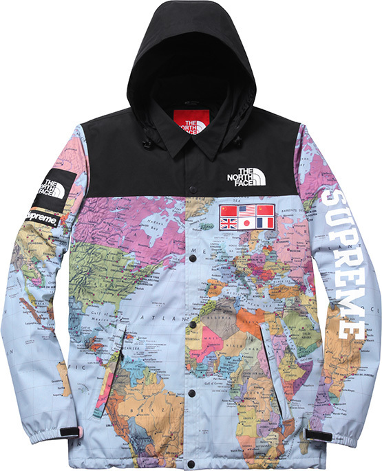 supreme x the north face expedition coach jacket