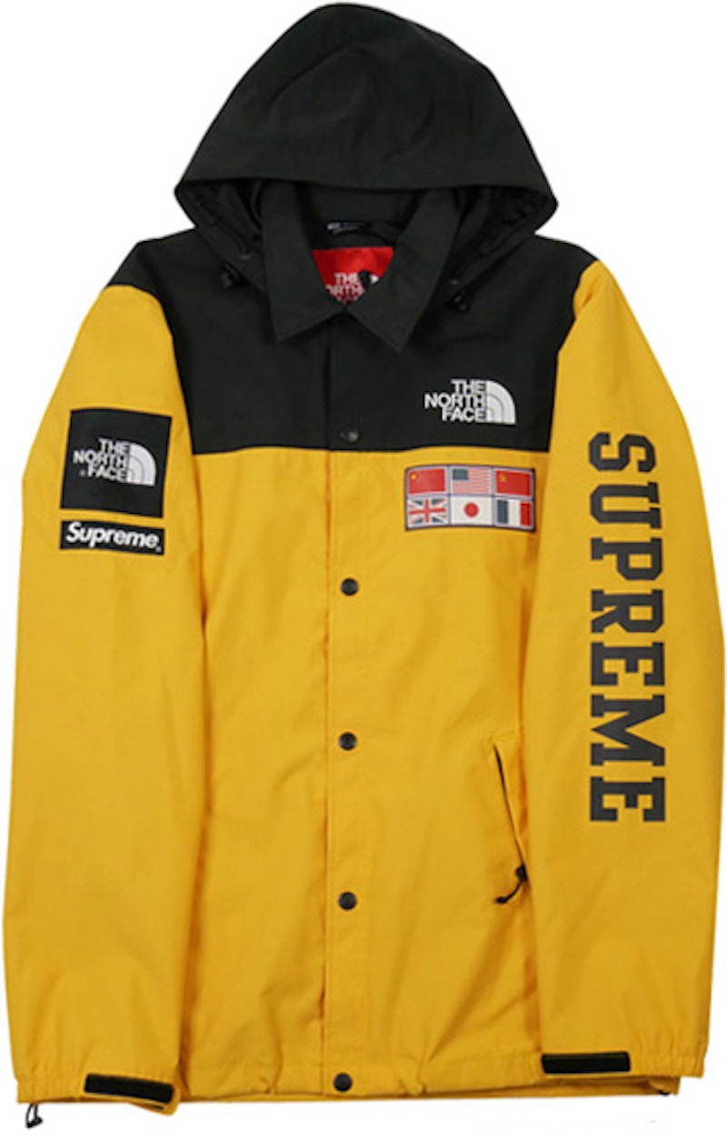 Supreme The North Face Expedition Coaches Jacket Yellow - SS14 - US