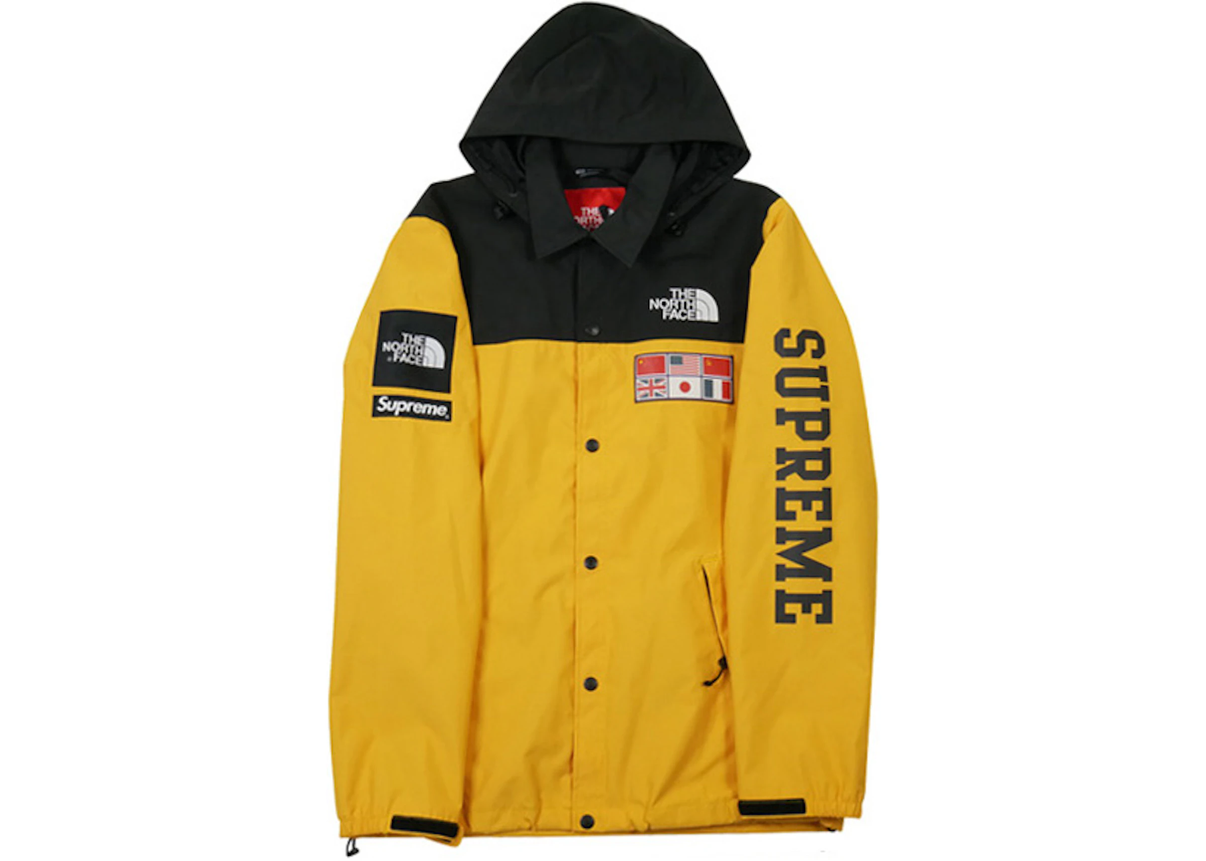 Zeeziekte criticus Clip vlinder Supreme The North Face Expedition Coaches Jacket Yellow - SS14 - US