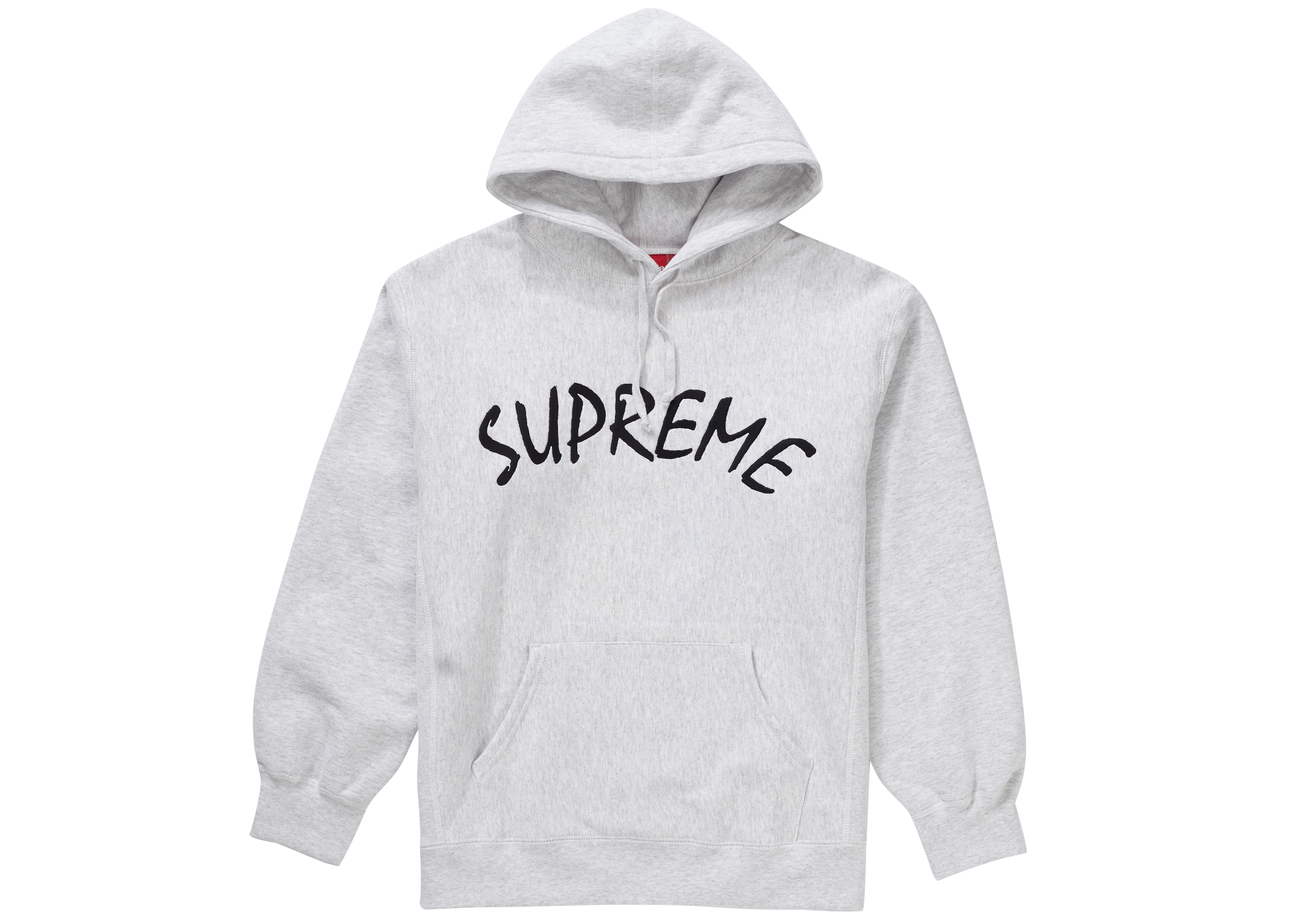 Supreme FTP Arc Hooded Sweatshirt Ash Grey
