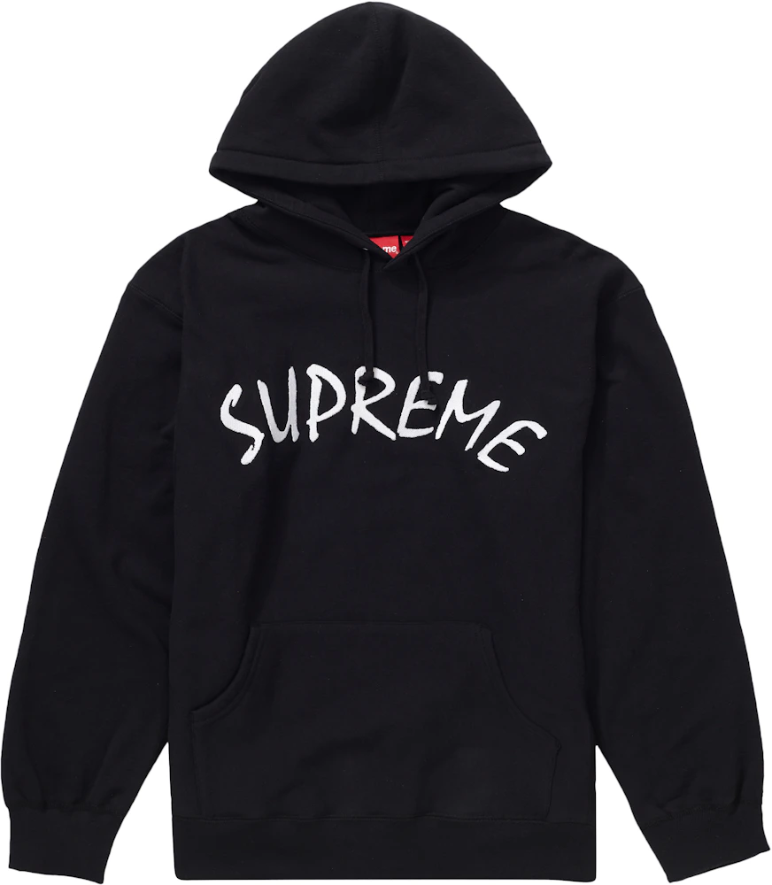 Supreme FTP Arc Hooded Sweatshirt Black Men's - SS21 - US