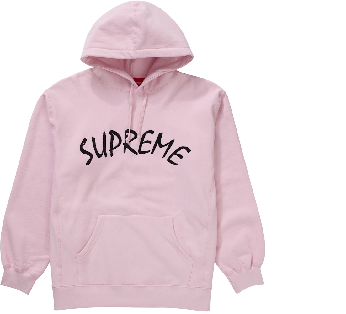Supreme FTP Arc Hooded Sweatshirt Light Pink Men's - SS21 - US