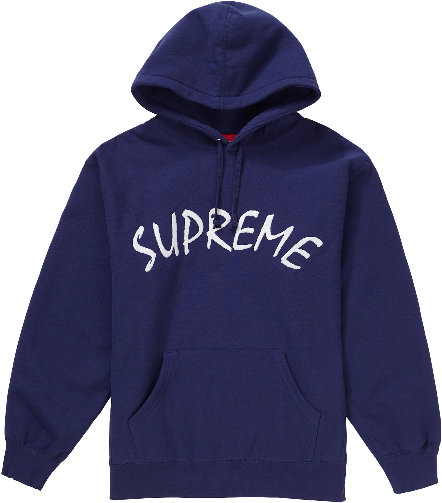 Supreme FTP Arc Hooded Sweatshirt Washed Navy - SS21 - FR