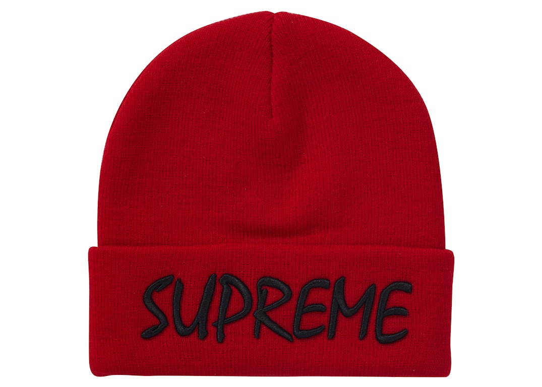 Pre-owned Supreme Ftp Beanie Red