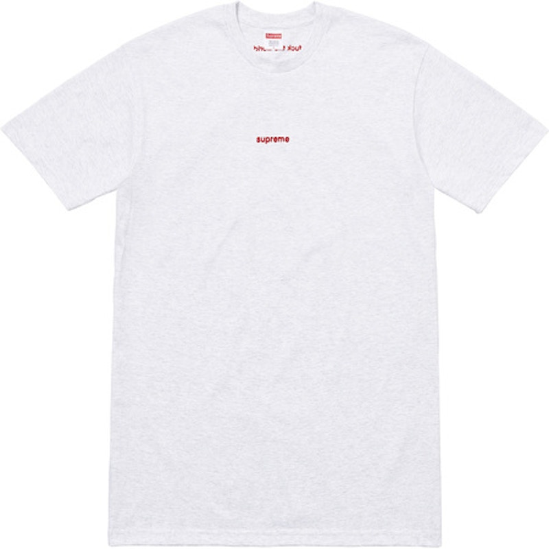 Supreme FTW Tee Ash Grey - SS18 - JP