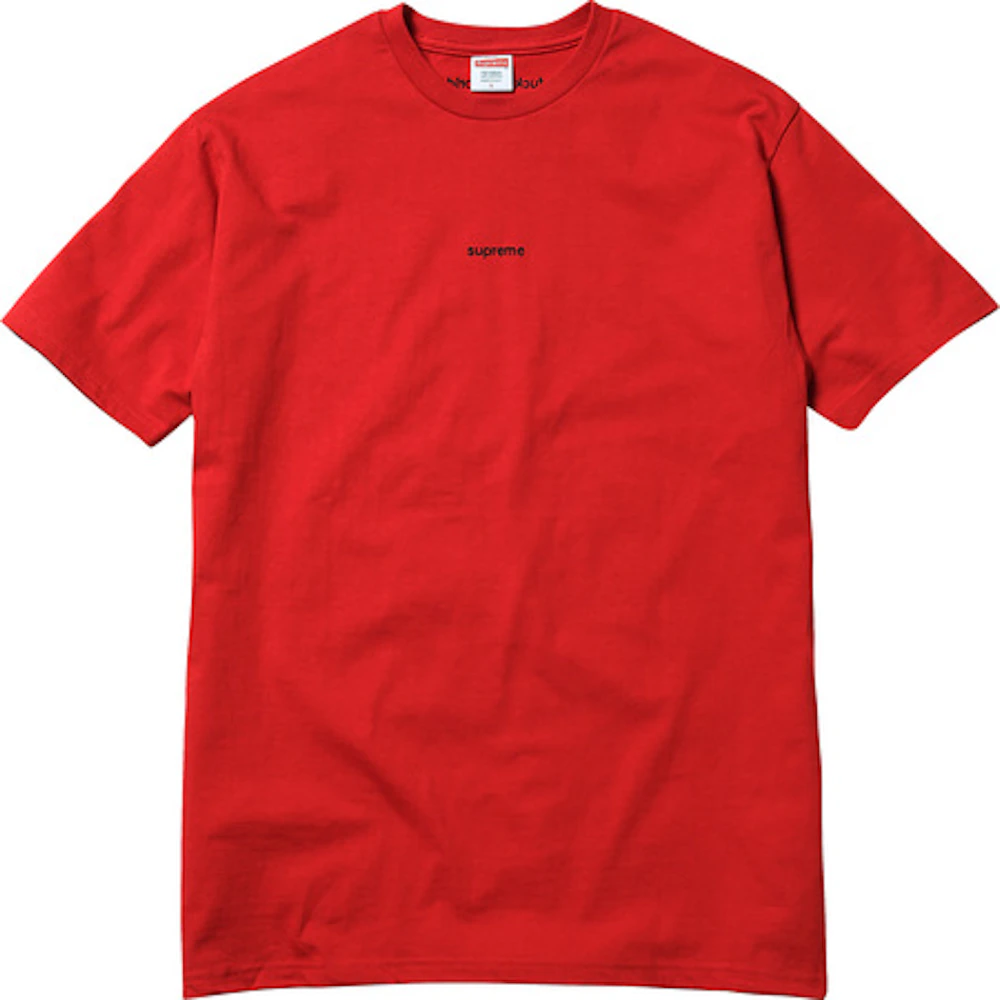 Supreme FTW Tee Red - SS18 - GB