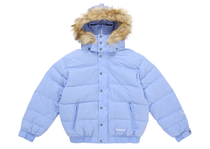 ジャケット・アウター Supreme Facemask 700-Fill Down Puffer M Supreme Facemask 700-Fill Down Puffer Jacket Light Blue Men's