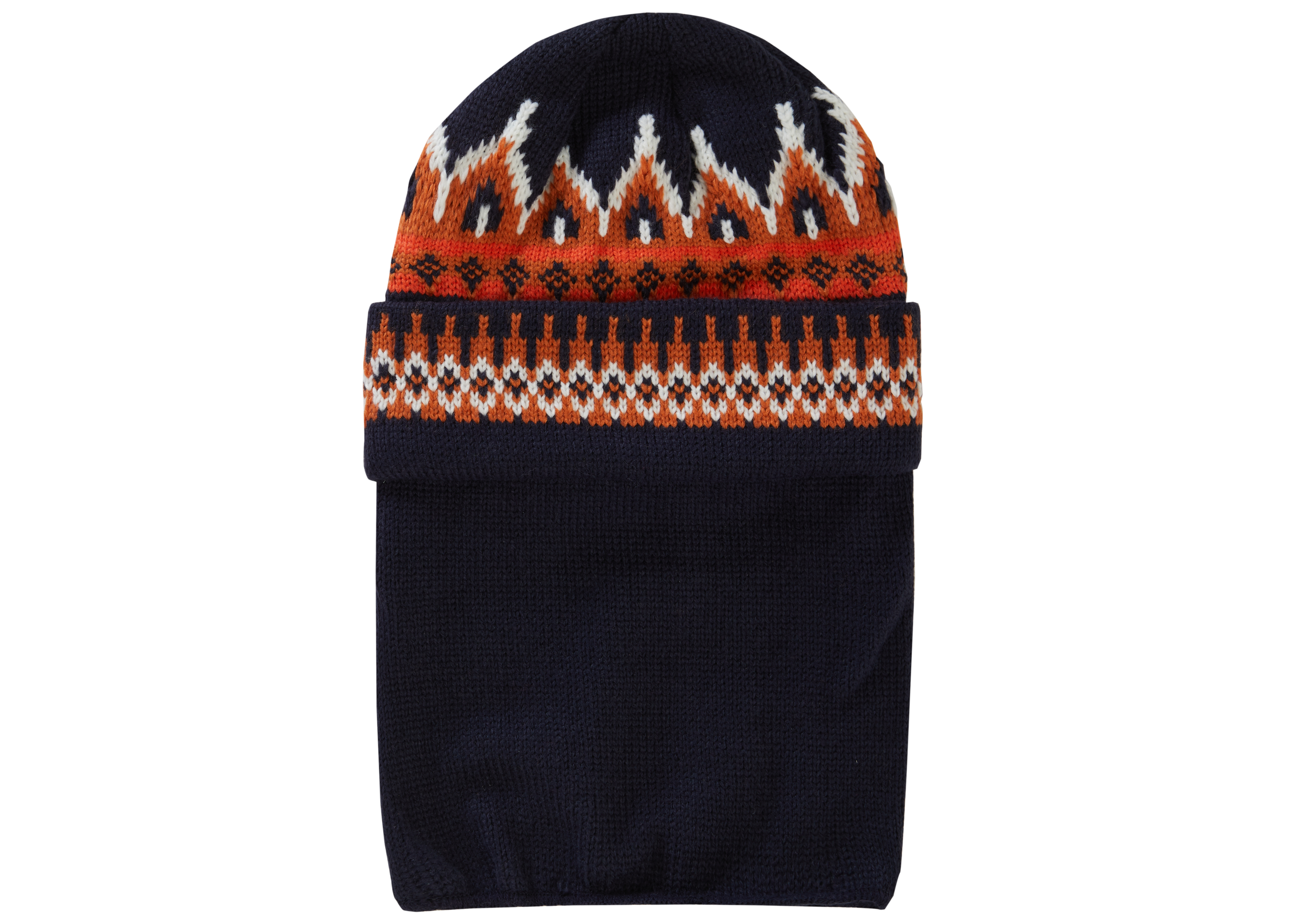 Supreme Facemask Beanie Navy - FW19 - US