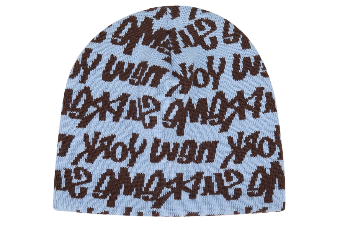 Pre-owned Supreme Fat Tip Beanie Light Blue