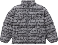 New York Monogram Jacquard Puffer Jacket
