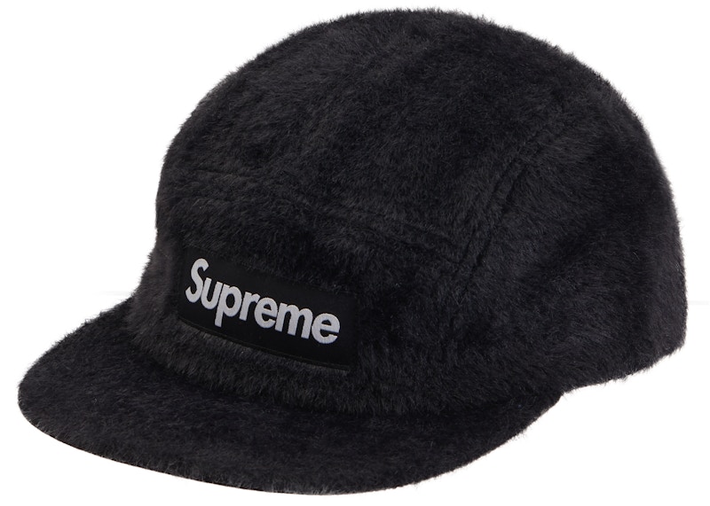 supreme faux fur camp cap