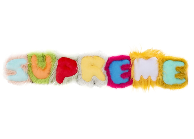 クッション・座布団 Supreme Faux Fur Pillow Multicolor Supreme Faux Fur Pillow Multicolor - SS26 - US