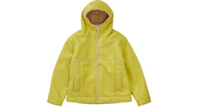 Supreme Faux Shearling Hooded Jacket (SS23) Citrus