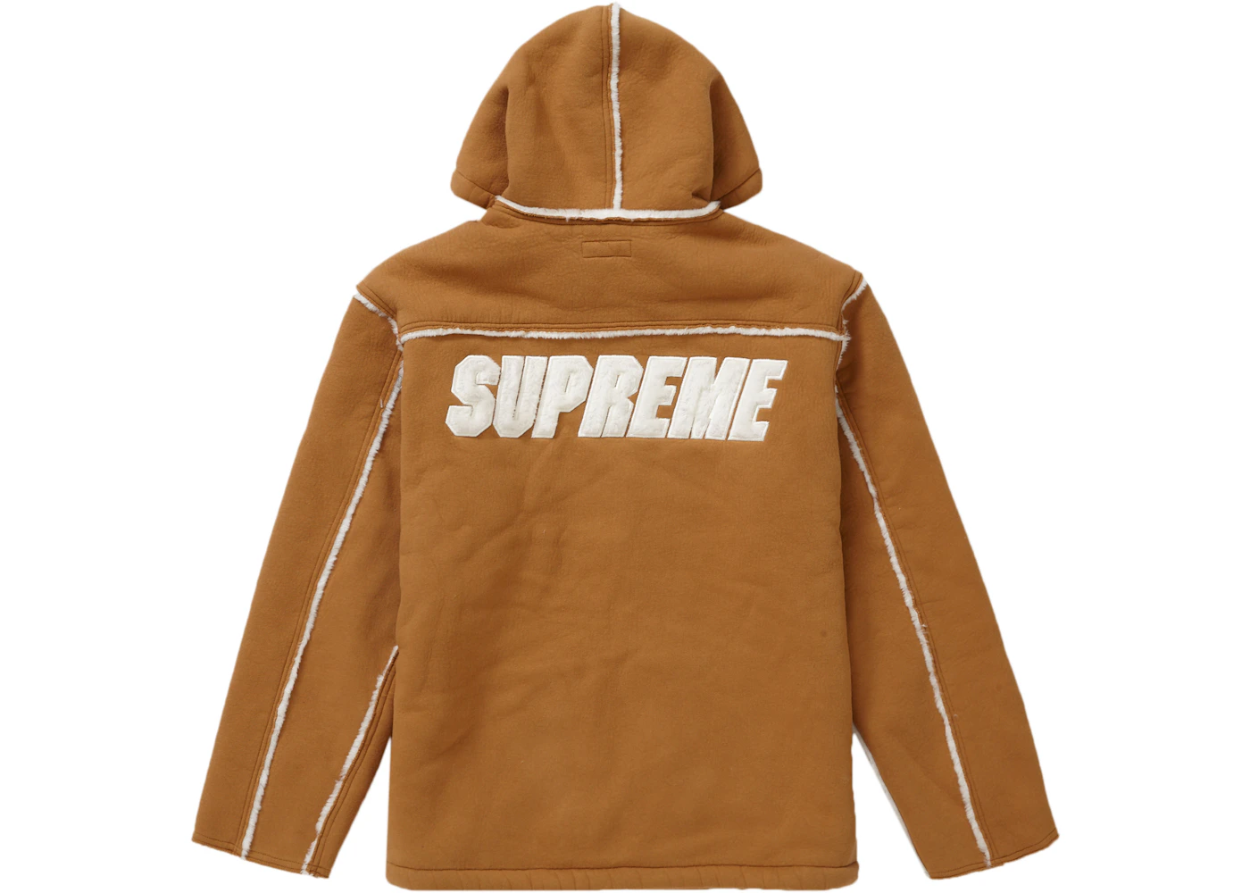Tan supreme jacket Clearance