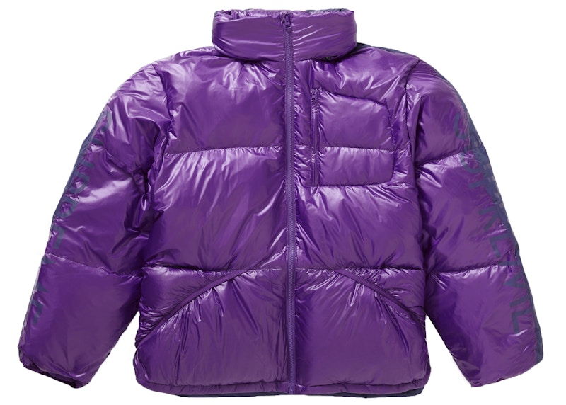 Supreme Featherweight Down Jacket Purple Men's - FW21 - US