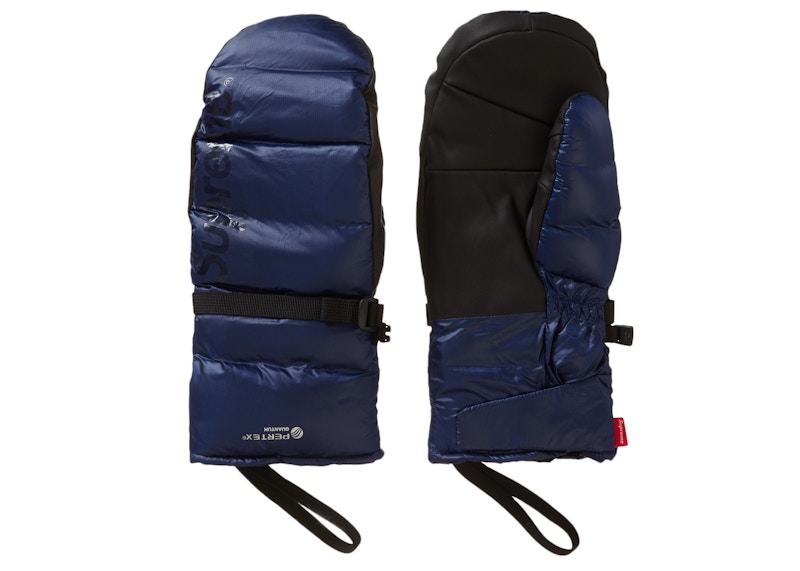 Supreme Featherweight Down Mittens Navy