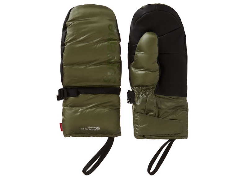 Supreme Featherweight Down Mittens Olive