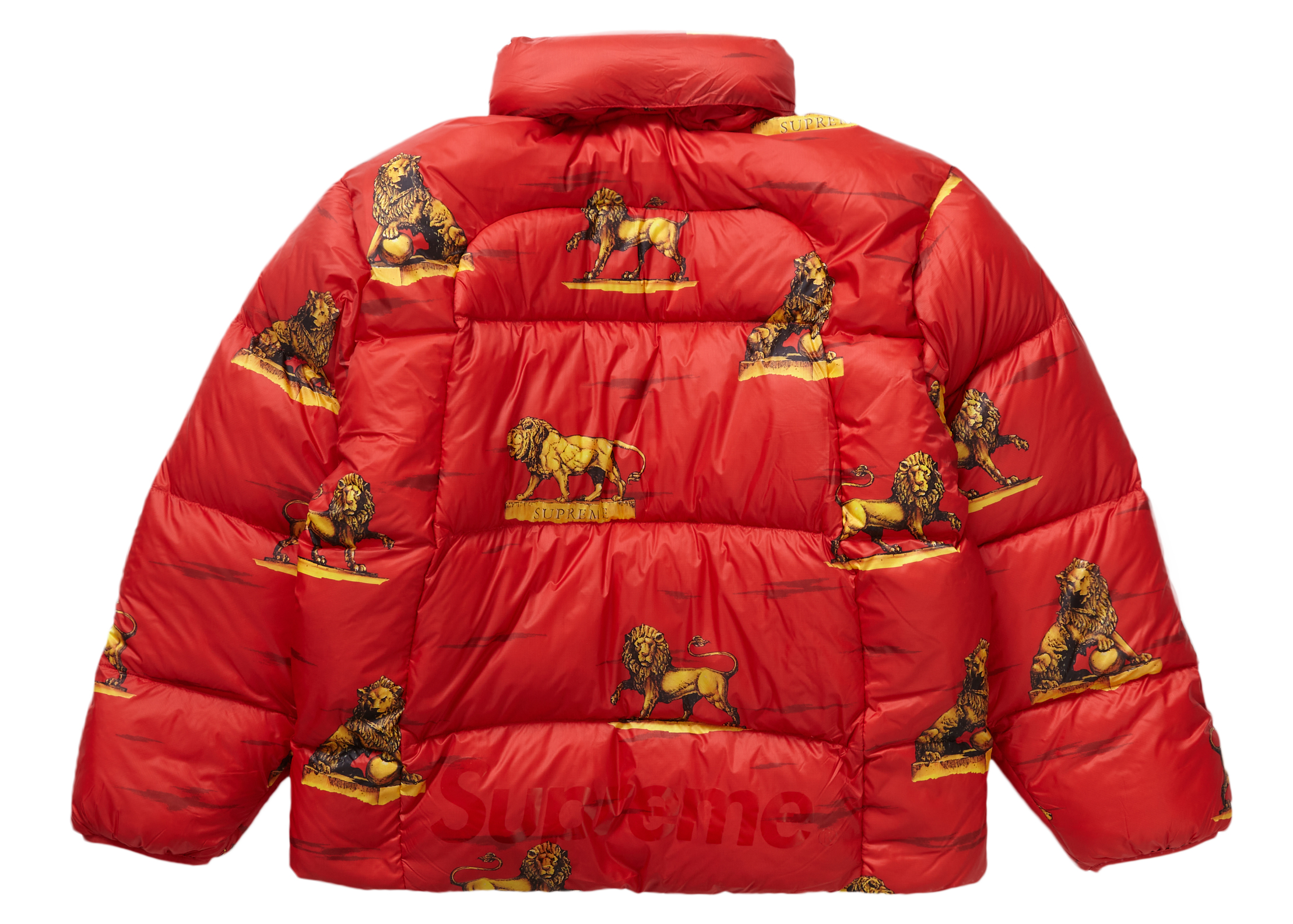 Supreme Featherweight Down Puffer Jacket Lions Men's - FW23 - US