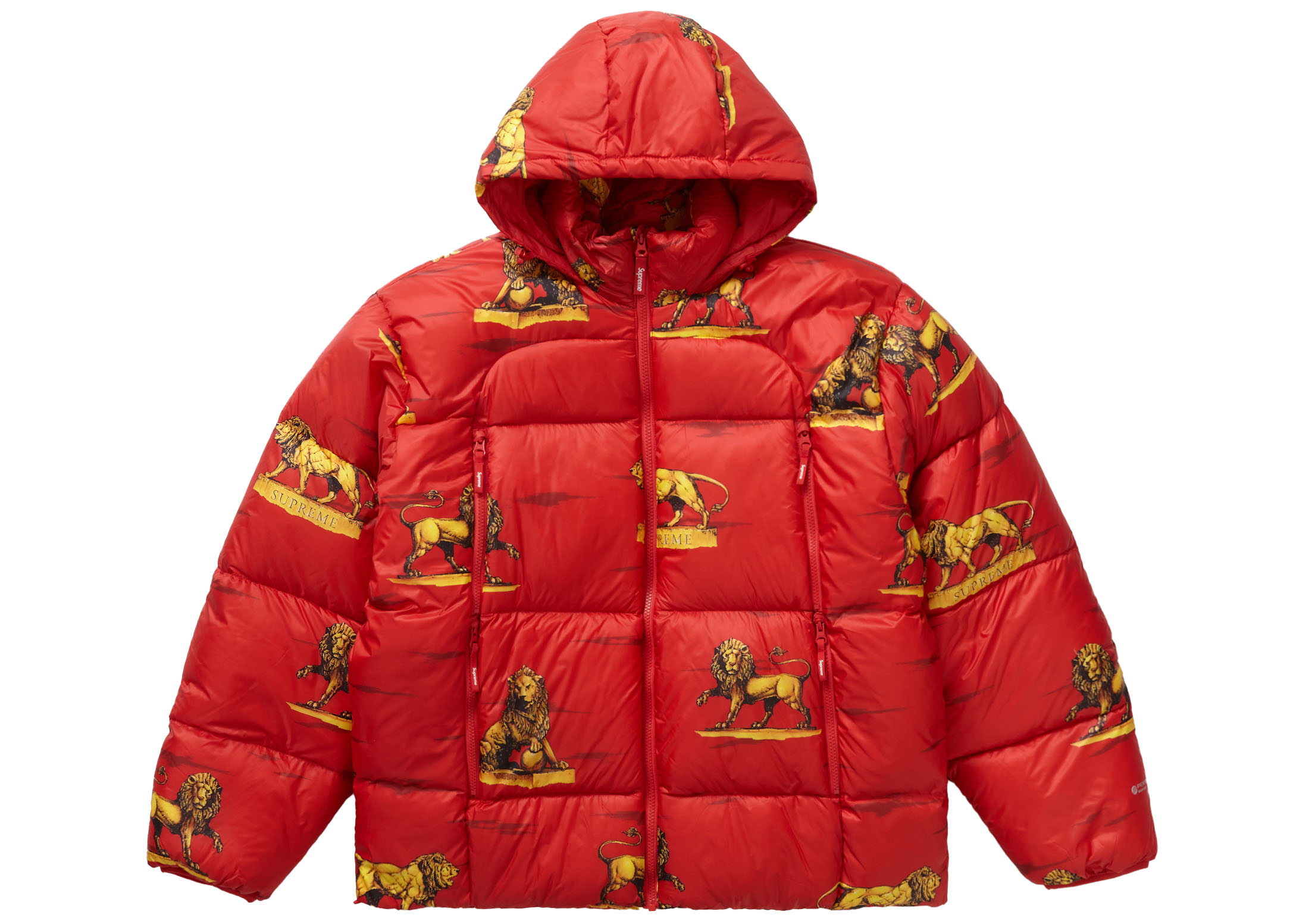 Supreme Featherweight Down Puffer Jacket Lions Men's - FW23 - GB