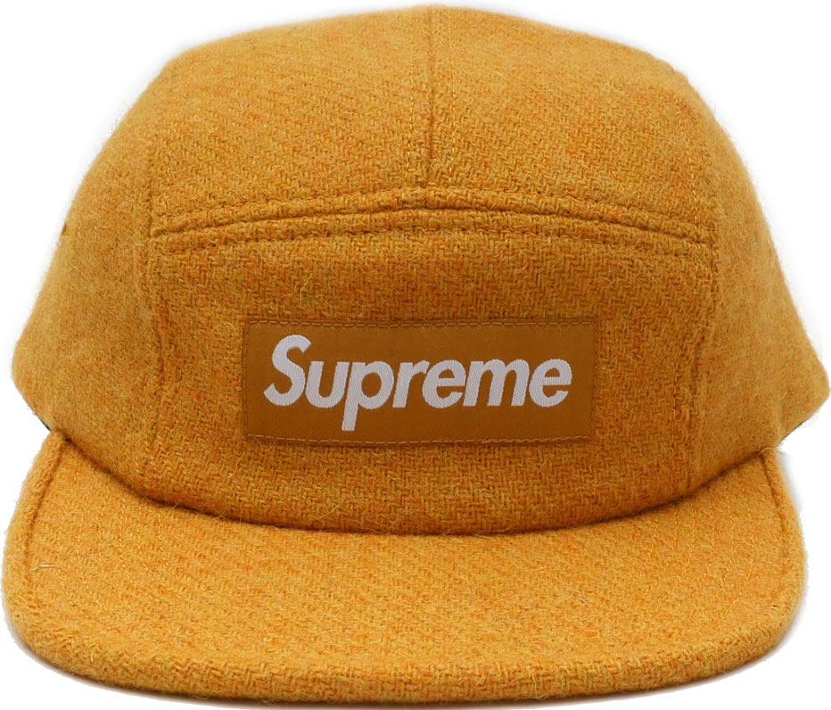Supreme Featherweight Wool Camp Cap Gold - FW16 - JP
